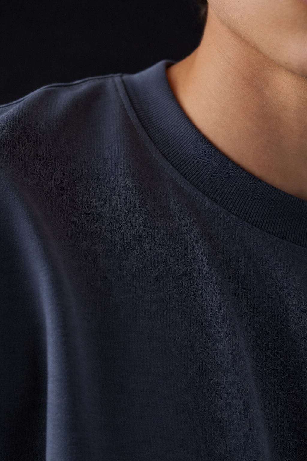 Camiseta Oversize Qatar Color Gris Ratón