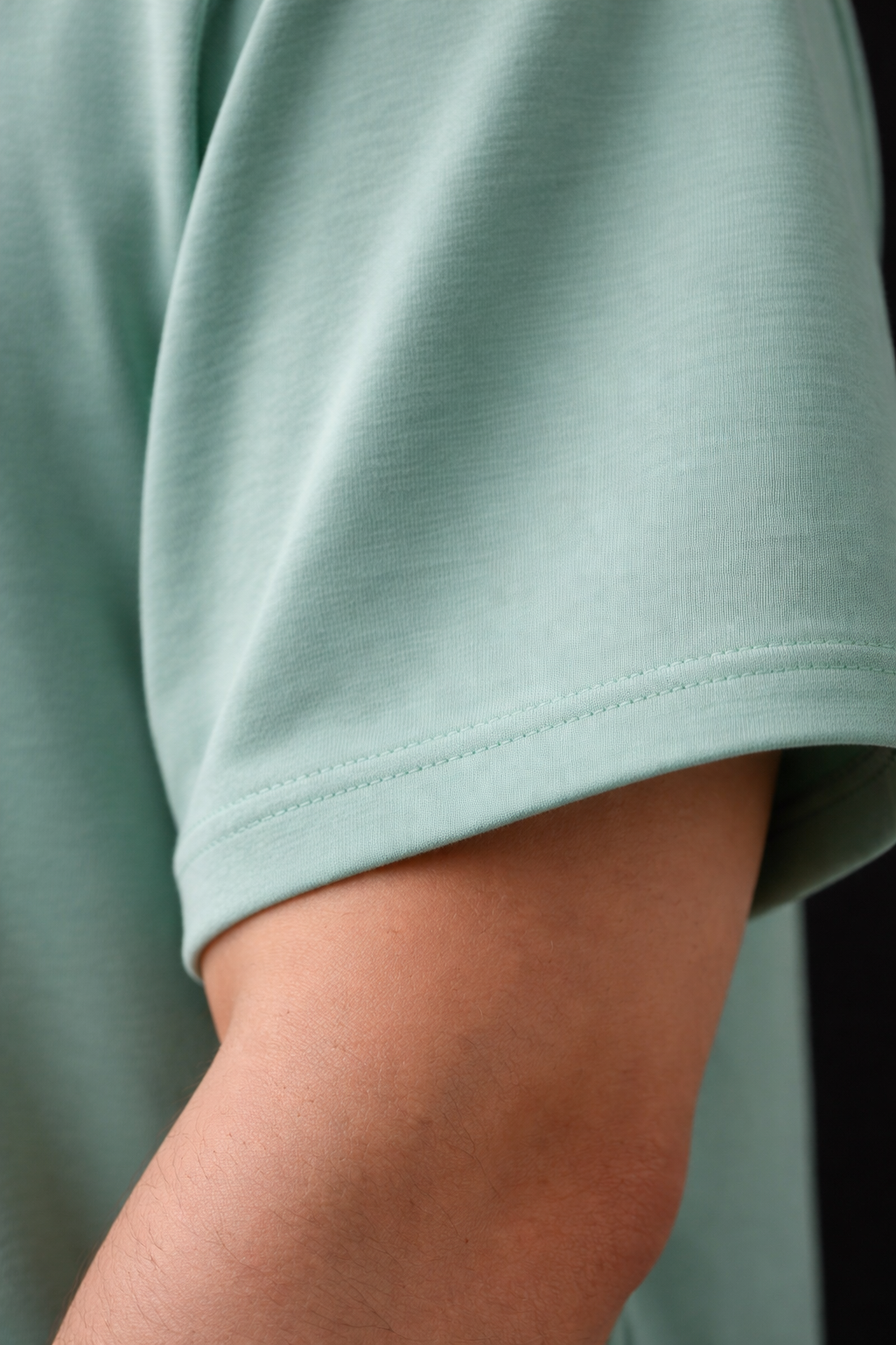 Camiseta Oversize Qatar Color Verde Invierno