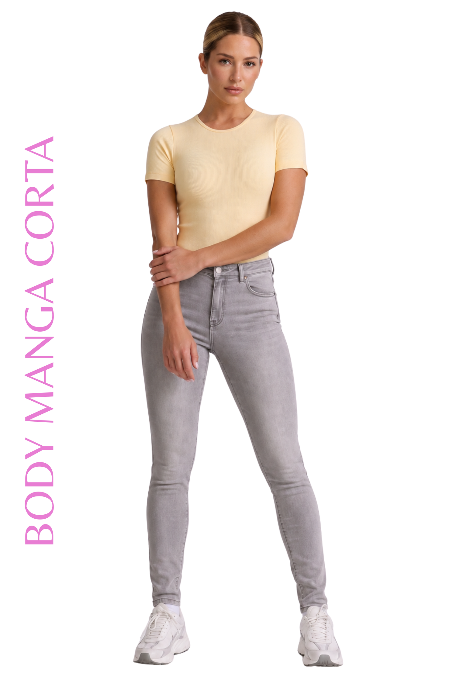Body Manga Corta