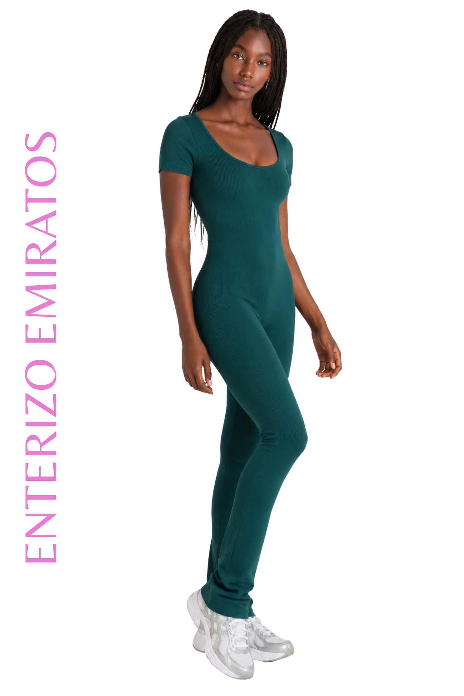 Enterizos Emiratos Bota Ancha