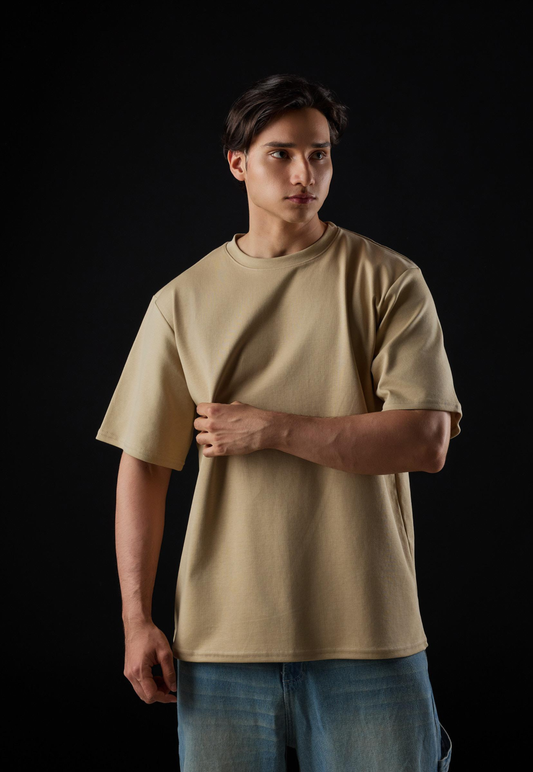 Camiseta Oversize Qatar Color Nude