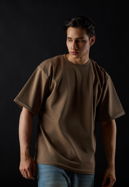 Camiseta Oversize Qatar Color Mocca