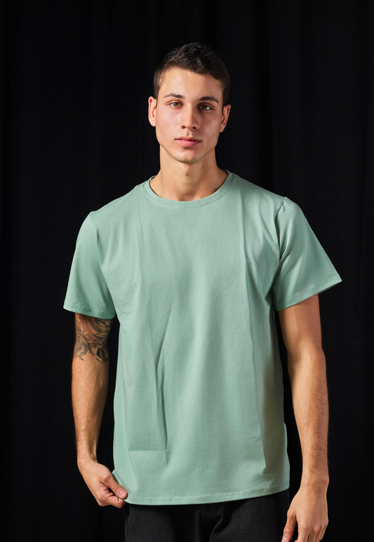 Camiseta Tela Fría Color Verde Invierno