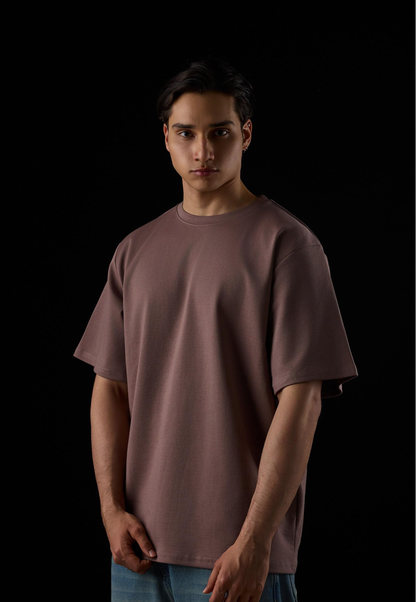 Camiseta Oversize Qatar Color Chocolate