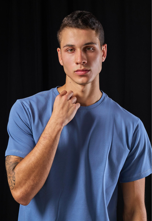 Camiseta Tela Fría Color Índigo