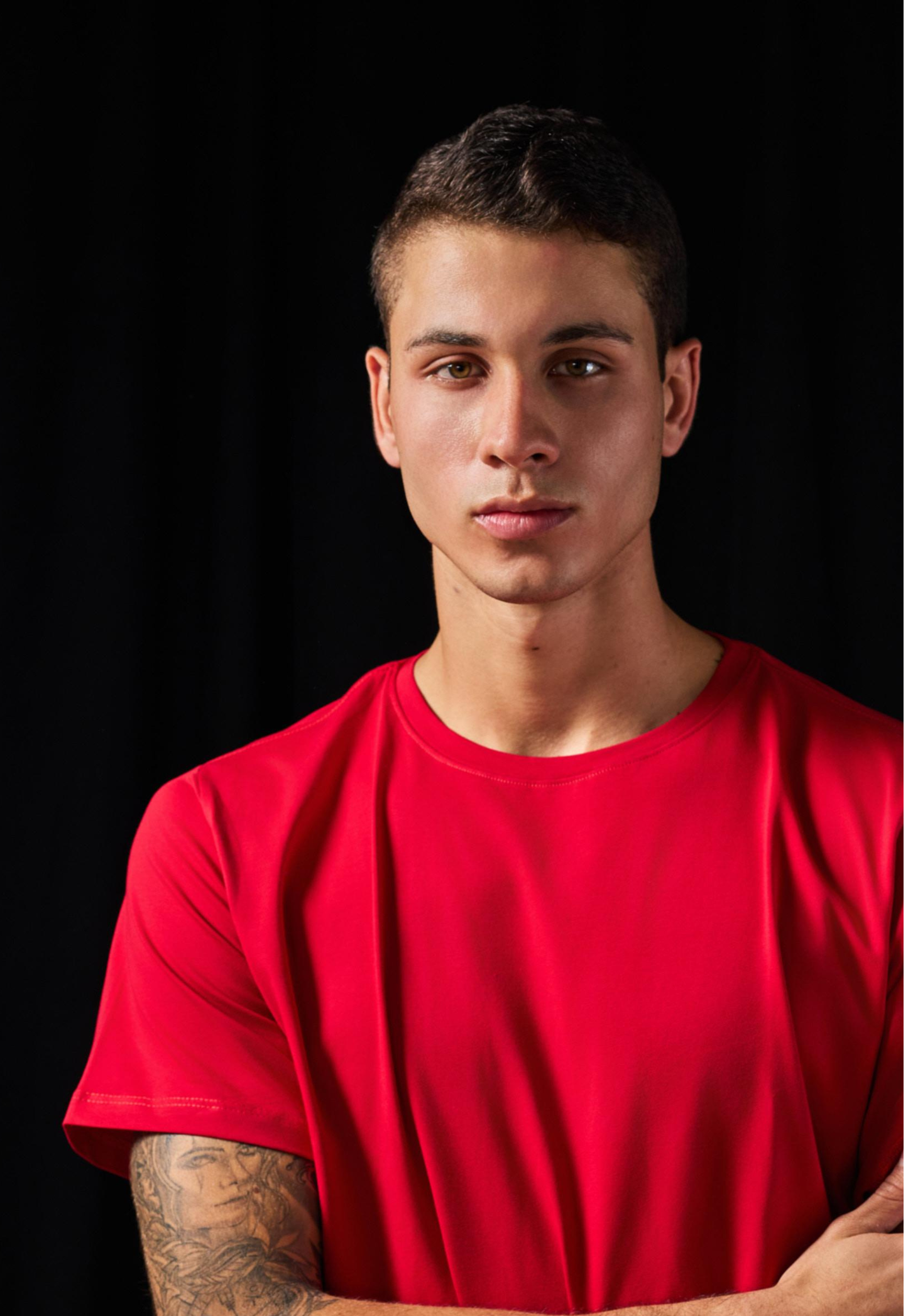 Camiseta Tela Fría Color Rojo