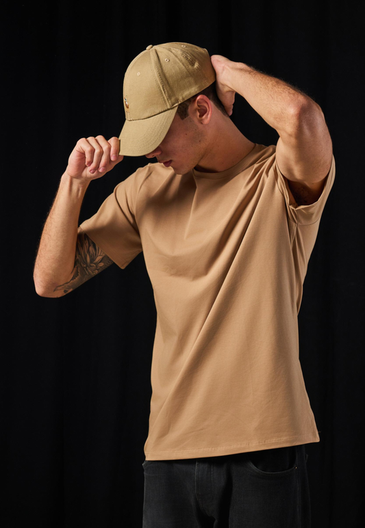 Camiseta Tela Fría Color Chocolate