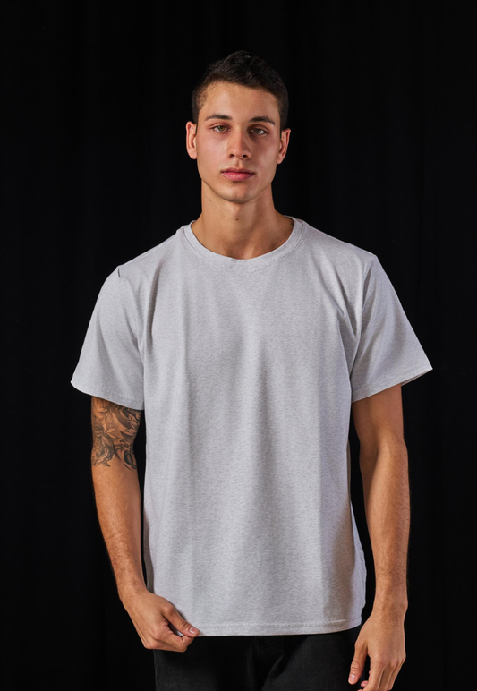 Camiseta Tela Fría Color Jaspe Claro