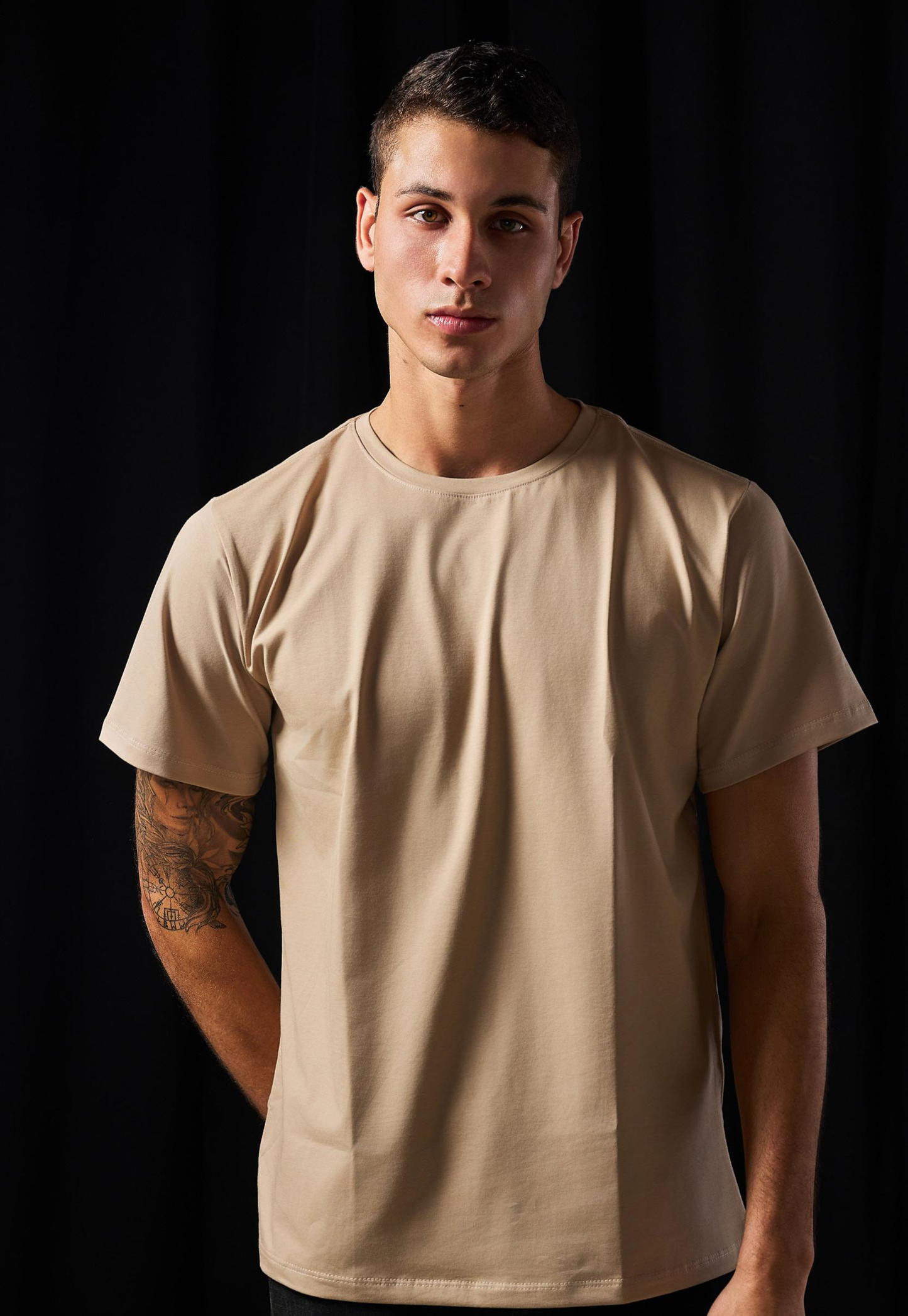 Camiseta Tela Fría Color Nude