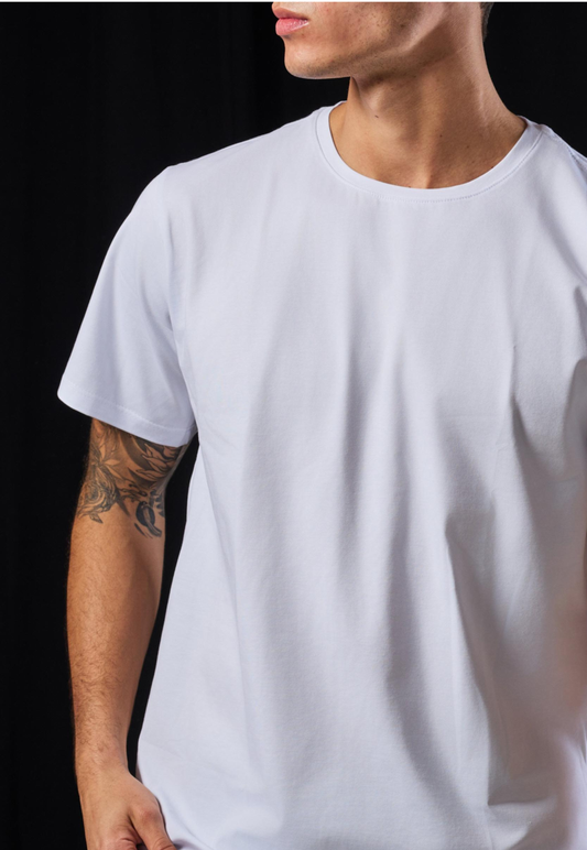 Camiseta Tela Fría Color Blanco