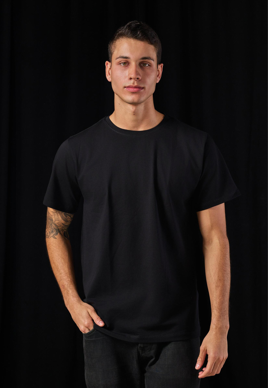 Camiseta Tela Fría Color Negro