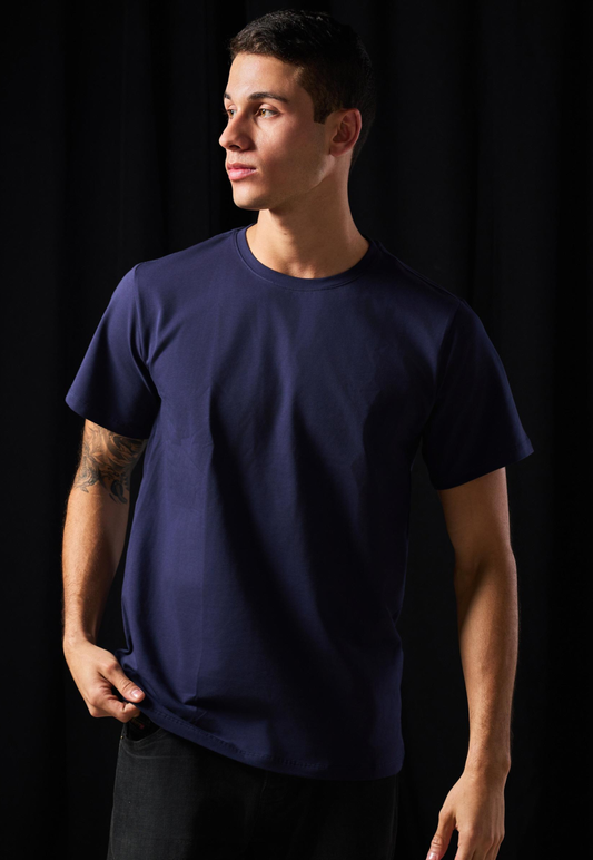 Camiseta Tela Fría Color Azul Navy