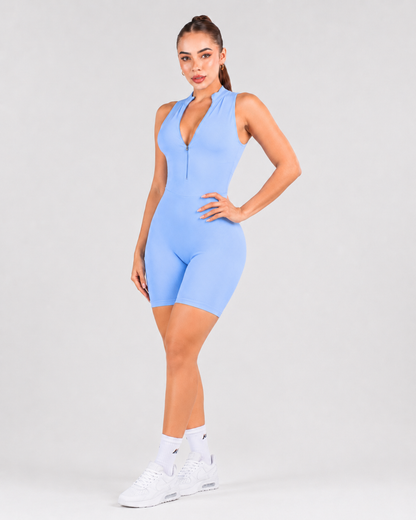 Enterizo Luxury Corto Azul