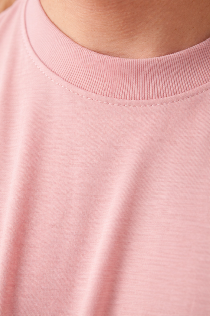 Camiseta Randy Color Rosa Pastel