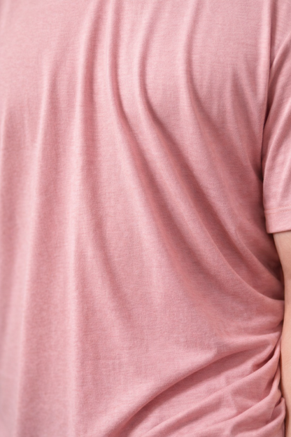 Camiseta Randy Color Rosa Pastel