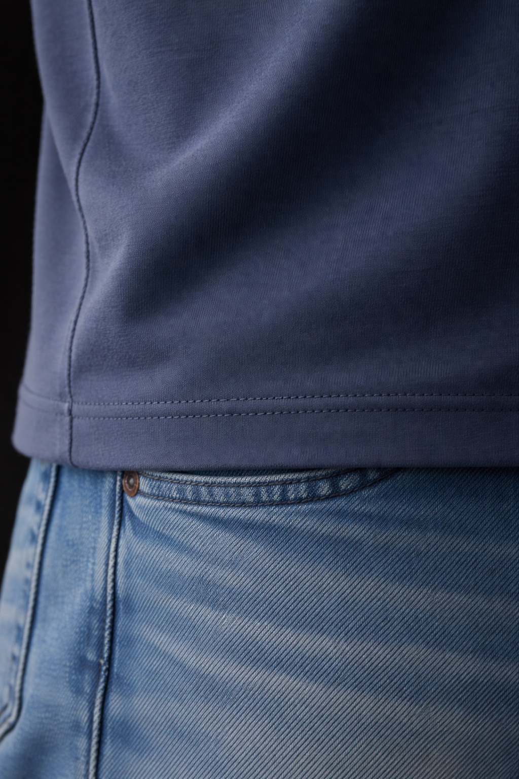 Camiseta Oversize Qatar Color Gris Ratón