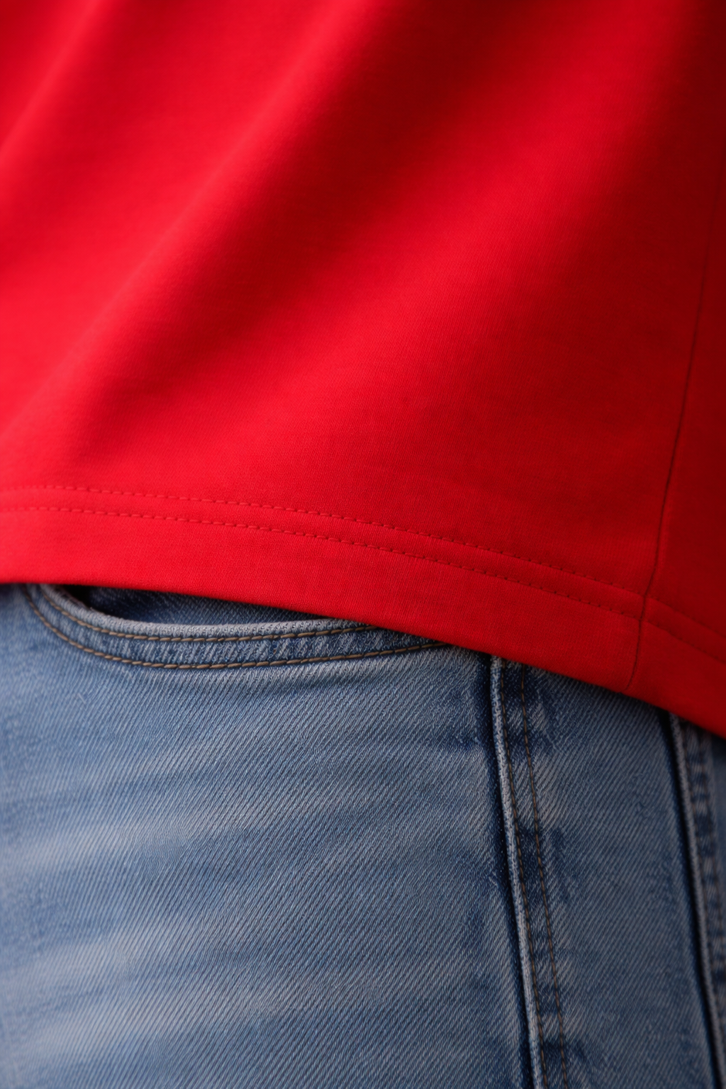Camiseta Oversize Qatar Color Rojo