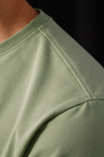Camiseta Tela Fría Color Verde Salvia