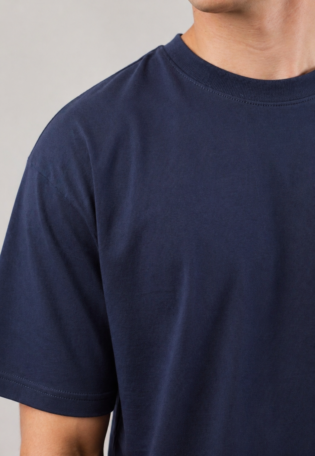 Camiseta Oversize Super Qatar Color Azul Oscuro