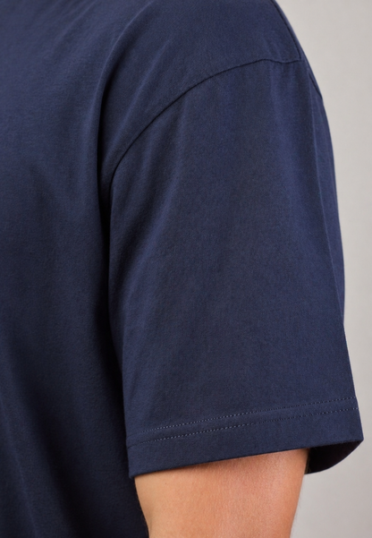 Camiseta Oversize Super Qatar Color Azul Oscuro
