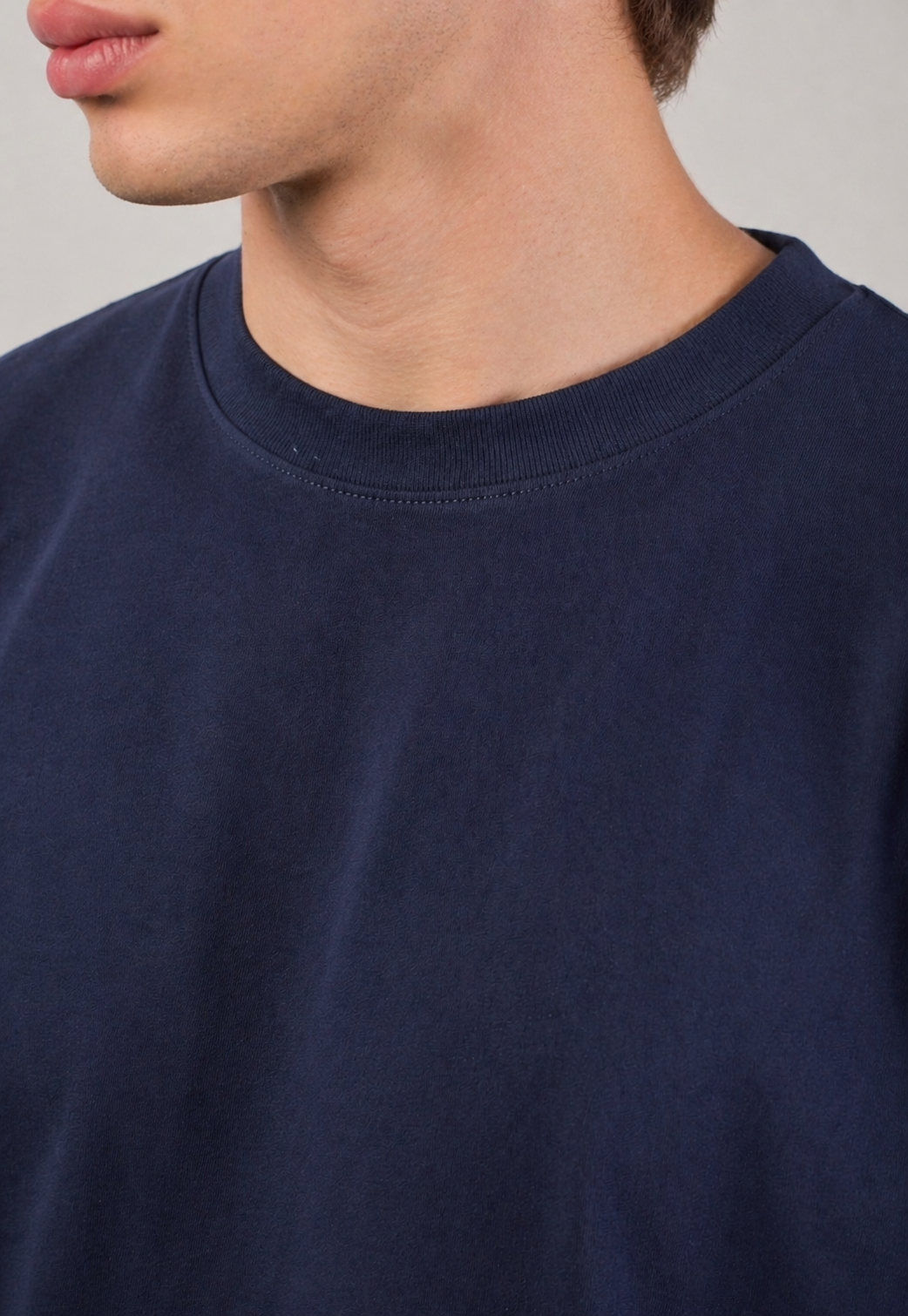 Camiseta Oversize Super Qatar Color Azul Oscuro