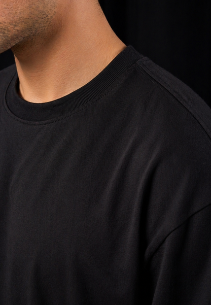 Camiseta Oversize Super Qatar Color Negro