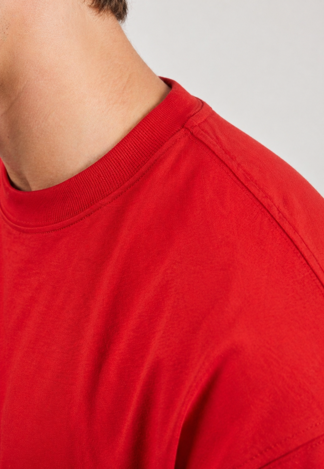 Camiseta Oversize Super Qatar Color Rojo