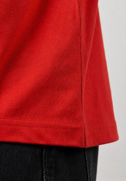 Camiseta Oversize Super Qatar Color Rojo