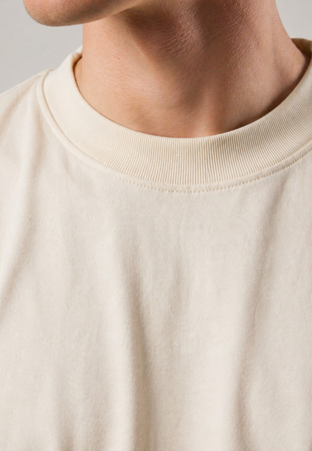 Camiseta Oversize Super Imperium Color Crema