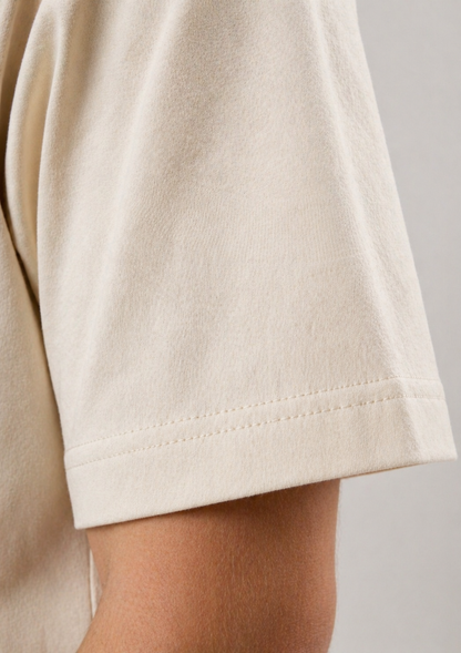 Camiseta Oversize Super Imperium Color Crema