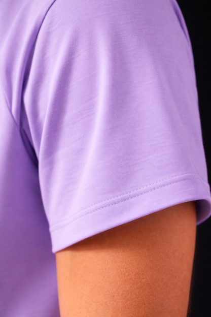 Camiseta Tela Fría Color Lila