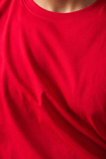 Camiseta Tela Fría Color Rojo