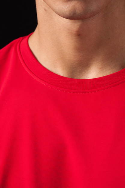 Camiseta Tela Fría Color Rojo