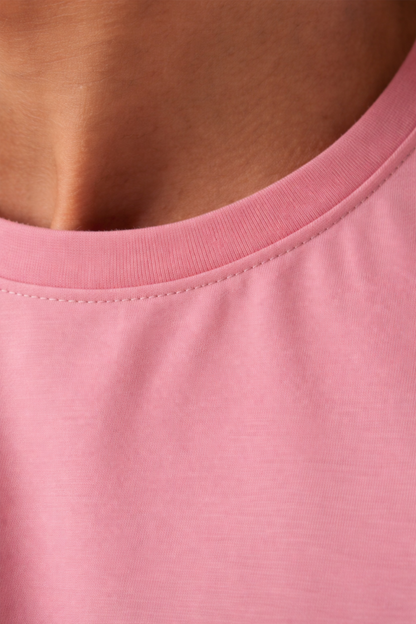 Camiseta Tela Fría Color Rubor