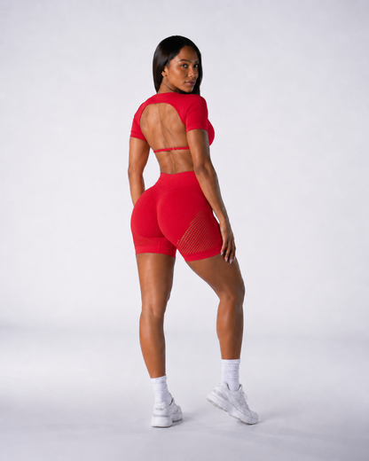 Set Bucos Color Rojo