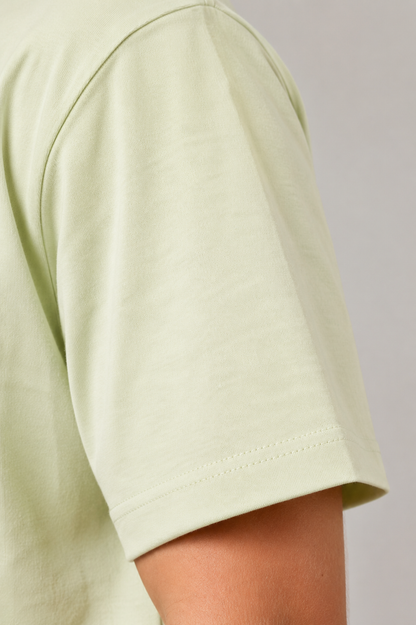 Camiseta Oversize Qatar Color Verde Menta