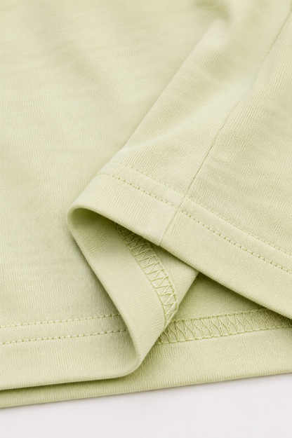 Camiseta Oversize Qatar Color Verde Menta