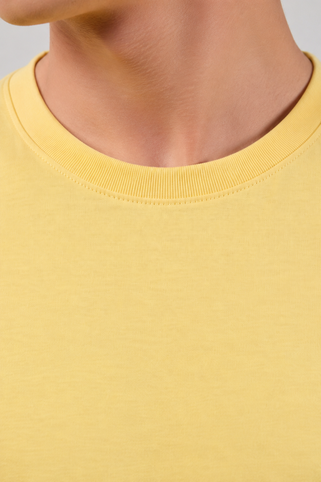 Camiseta Tela Fría Color Amarillo Claro
