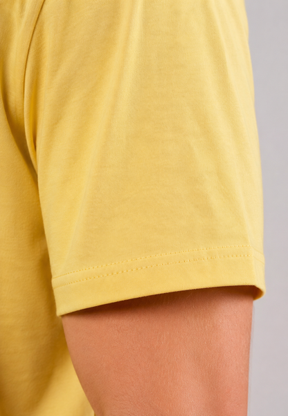 Camiseta Tela Fría Color Amarillo Claro