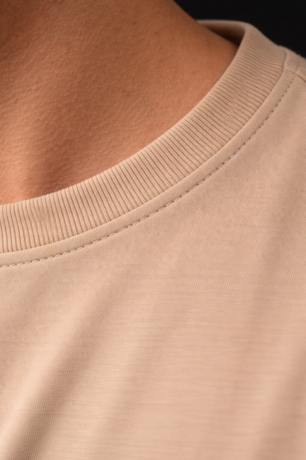 Camiseta Tela Fría Color Nude