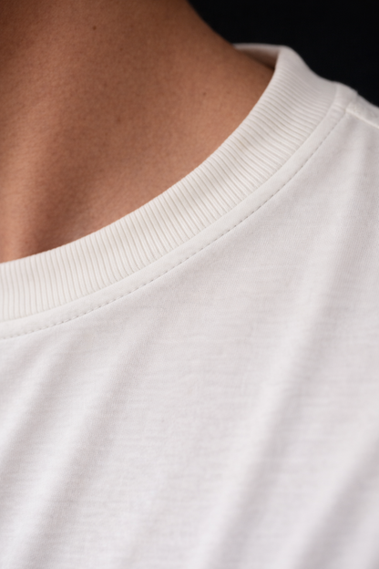Camiseta Tela Fría Color Marfíl