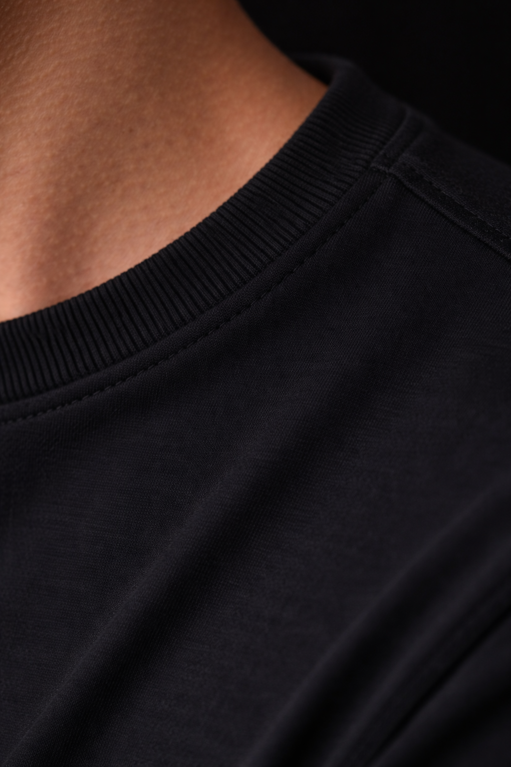 Camiseta Tela Fría Color Negro