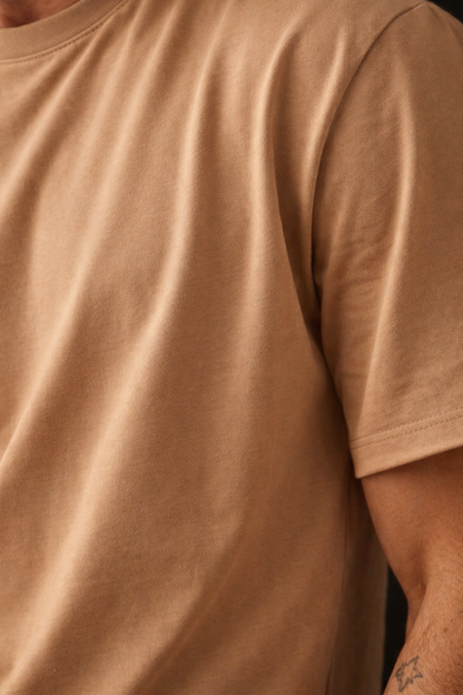 Camiseta Tela Fría Color Chocolate