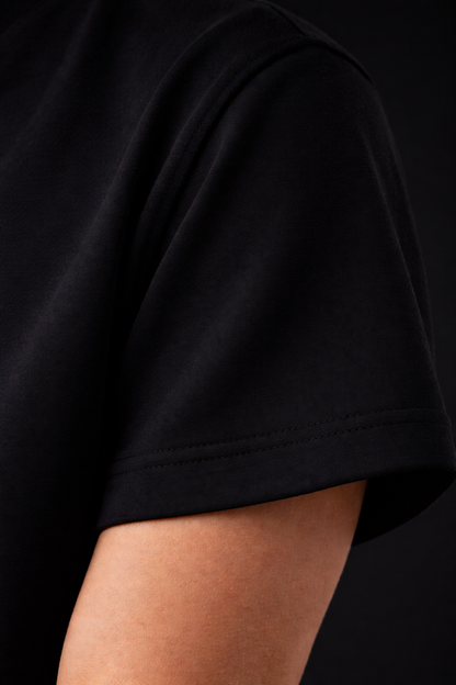 Camiseta Oversize Qatar Color Negro