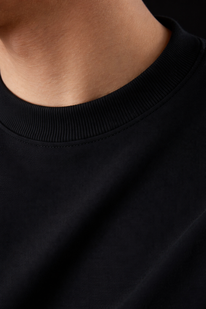 Camiseta Oversize Qatar Color Negro