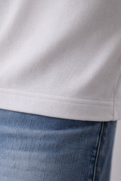 Camiseta Oversize Qatar Color Marfíl