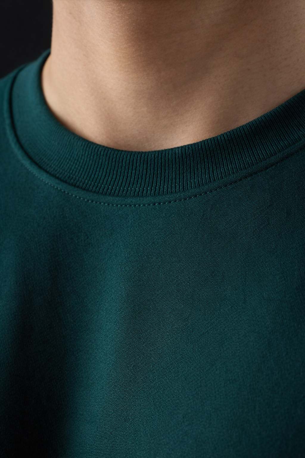 Camiseta Oversize Qatar Color Verde Botella