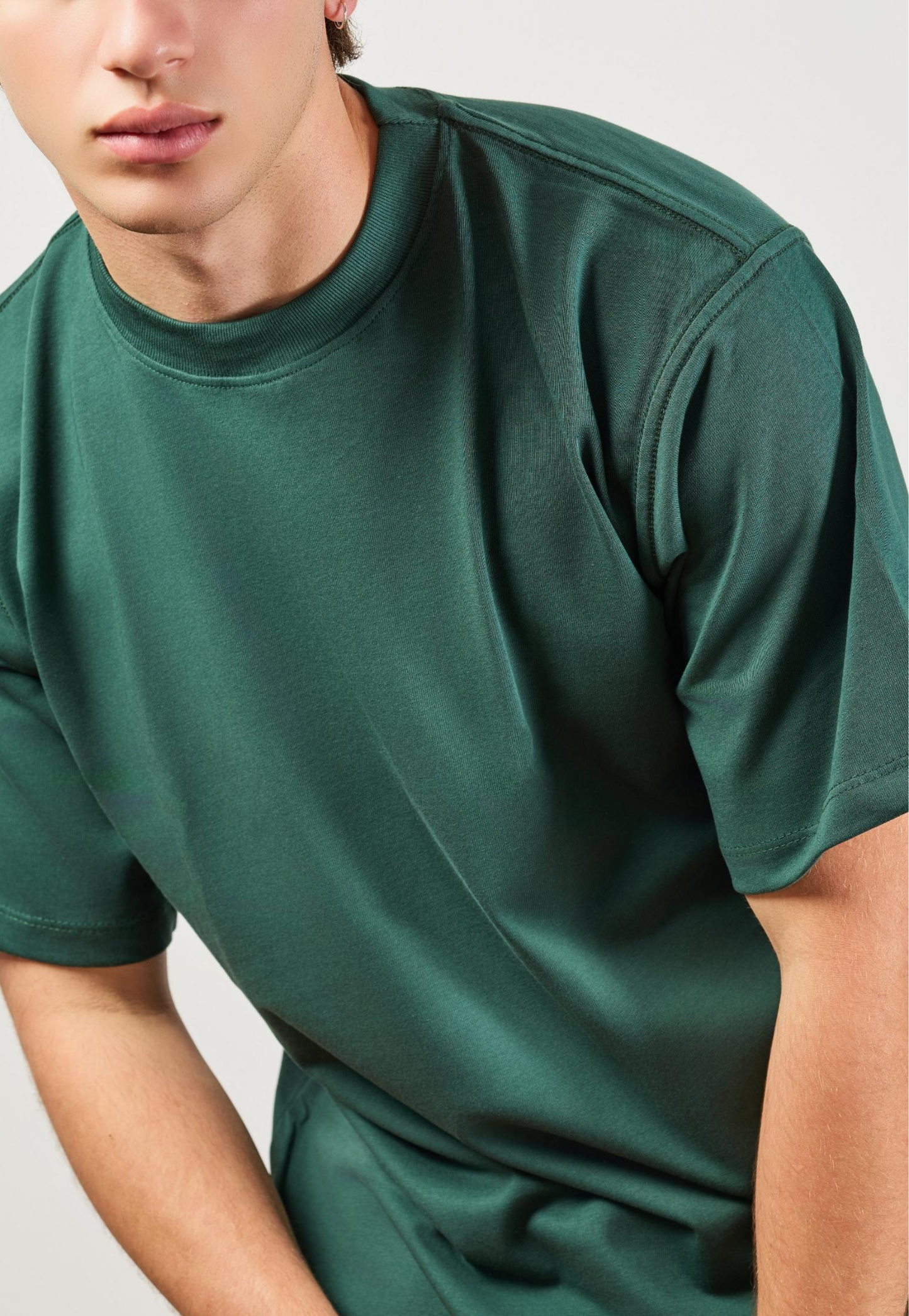 Camiseta Imperium Color Verde Militar