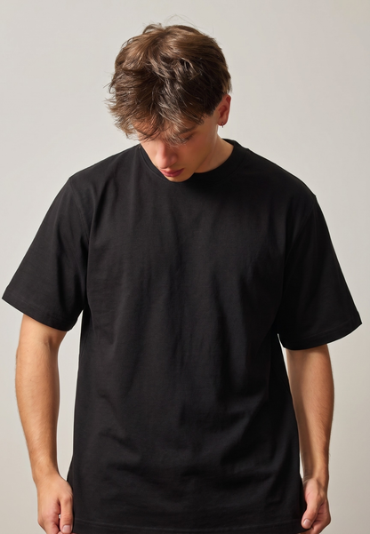Camiseta Oversize Super Imperium Color Negro